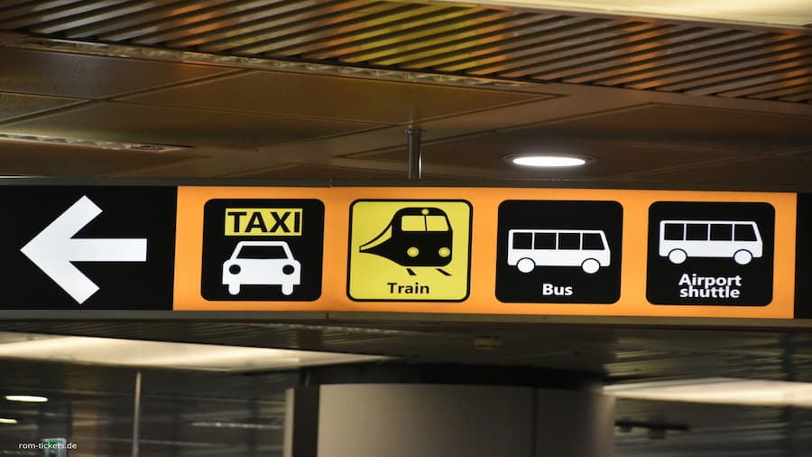 Vom Flughafen Fiumicino oder Ciampino nach Rom - Leonardo Express, Regionalzug, Shuttlebus, Taxi oder Privattransfer – Preise, Fahrzeiten und unsere Empfehlung