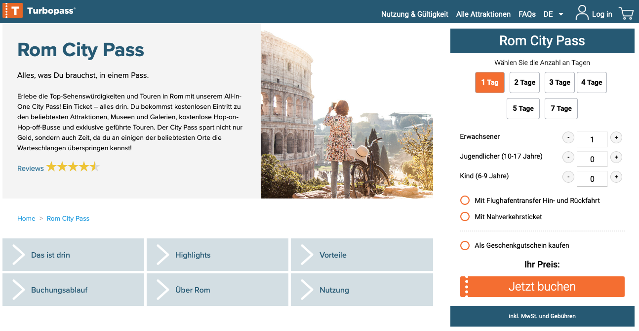 Turbopass Kaufen Screenshot